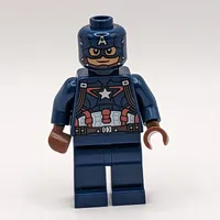 Captain America with Dark Blue Suit and Mask