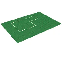 Baseplate 14 x 20 with Set 355 Dots Print