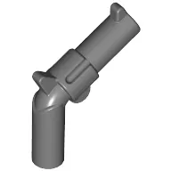 Weapon Gun / Pistol / Revolver Large Barrel, Long Grip