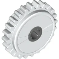 Technic Gear 24 Tooth Clutch with Dark Bluish Gray Center
