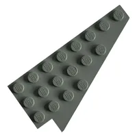 Wedge, Plate 8 x 4 Wing Right without Underside Stud Notch