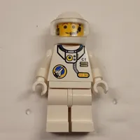 Astronaut - White Torso and Legs, Tans-Black Visor, Male