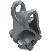 Large Figure Hand, Fist with Axle Hole, 3 Fingers