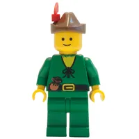 Forestman (Forestmen) - Yellow, Brown Hat, Red Plume
