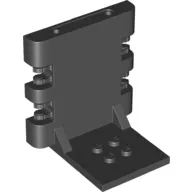 Hinge Bracket 4 x 5 x 5 Locking with 2 Fingers, Two on Each Side, 7 Teeth