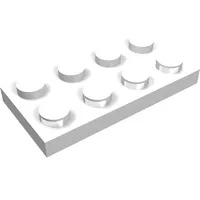 Plate 2 x 4 with Electric Contacts