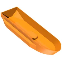 Boat Hull 51 x 12 x 6 with Side Bulges