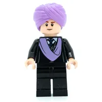 Professor Quirinus Quirrell (Voldemort), Medium Lavender Turban, Black Suit