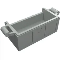 Treasure Chest Bottom without Rear Slots