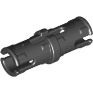 Technic Pin with Friction Ridges Lengthwise and Center Slots
