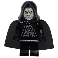 Emperor Palpatine, Light Bluish Gray Skin, Black Hands