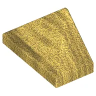 Slope 45° 2 x 1 Triple with Ovoid Bottom Pin