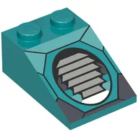 Slope 33° 3 x 2 with Louver Print