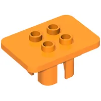 Duplo Table 3 x 4 x 1 1/2 with 4 Top Studs