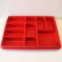 Storage / Sorting Tray, Ten Compartment