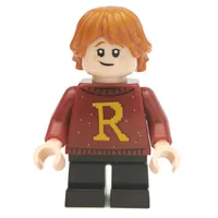 Ron Weasley, Dark Red Sweater with 'R' Monogram