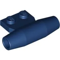 Engine - Smooth, Small 1 x 2 Side Plate [With Axle Holders]