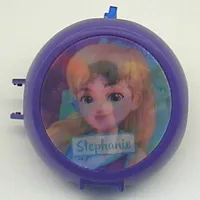 Pod, Round, Half Front with Friends Stephanie Sticker