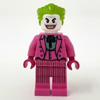 The Joker in Dark Pink Suit, Magenta Hands (60's TV Series)