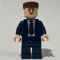 J. Jonah Jameson, Dark Blue Suit, Reddish Brown Hair