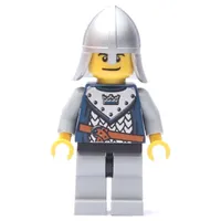 Knight with Scale Mail with Crown, and Helmet