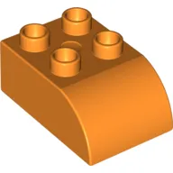 Duplo Brick 2 x 3 with Curved Top