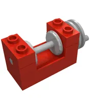 String Reel Winch 2 x 4 x 2 (Light Gray Drum)