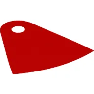 Neckwear Cape, Curved Bottom, One Small Top Hole [Plain]