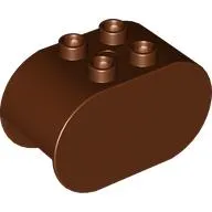 Duplo Brick 2 x 4 x 2 Rounded Ends