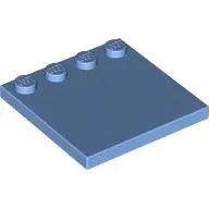 Plate Special 4 x 4 with Studs on One Edge [Plain]