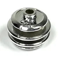 Pen Bead, Round Orb, 4 Discs