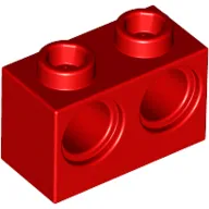 Technic Brick 1 x 2 [2 Pin Holes]