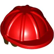 Hair and Helmet, Construction / Hard Hat, Short Curly Dark Brown pattern