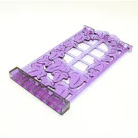 Belville, Wall, 1 x 8 x 12 with Ivy and Window