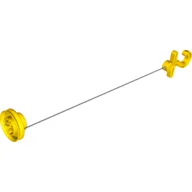 Duplo Technic Wedge Belt Wheel with 28L Cord and Duplo Hook Short With Crossbar