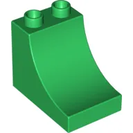 Duplo Brick 2 x 3 x 2 with Curve