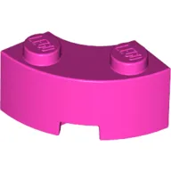 Brick Round Corner 2 x 2 Macaroni with Stud Notch and Reinforced Underside [New Style]