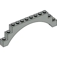 Brick Arch 1 x 12 x 3