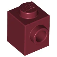 Brick Special 1 x 1 with Stud on 1 Side