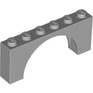 Brick Arch 1 x 6 x 2 - Thin Top without Reinforced Underside [New Version]