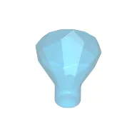 Rock 1 x 1 Jewel / Gem 24 Facet