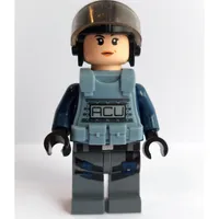 ACU Trooper with Sand Blue Armor, Female
