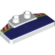 Duplo Rear Spoiler 2 x 4 x 1 / 2 with Buzz Lightyear Wings Print
