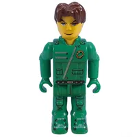 Juniors Midifig, Jack Stone - Green Jacket