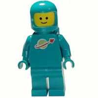 Classic Spaceman, Dark Turquoise with Airtanks