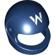 Helmet, Standard with White 'W' print