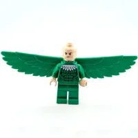 Vulture in Green Outfit