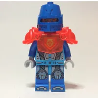 Nexo Knight Soldier with Trans-Neon Orange Armor