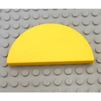Duplo Tile, Modified 2 x 4 Half Circle
