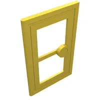 Door 1 x 3 x 4 with Glass
